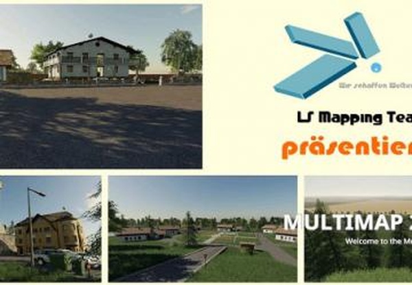 Карта «Multimap 2019 »версия 1.1.1 для Farming Simulator 2019 (v1.3.х)