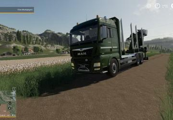 MAN Forest Truck MPверсия 1.4.6 для Farming Simulator 2019 (v1.3.х)