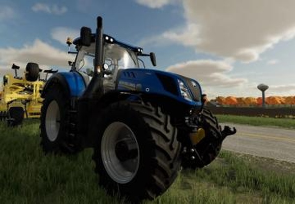 New Holland T7.290версия 4.0 для Farming Simulator 2022