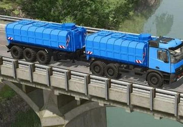 Mercedes Arocs milch transporterверсия 1.0.0.0 для Farming Simulator 2025