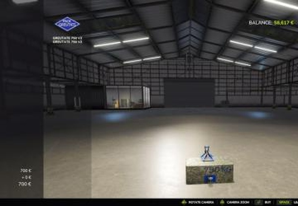 Pack Romanian Weights (HOMEMADE)версия 1.0.0.0 для Farming Simulator 2025