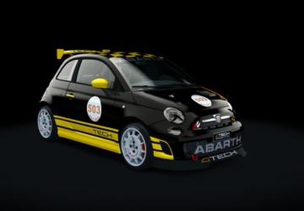 Abarth 500 GTECH EVO245RRверсия 1.0 для Assetto Corsa