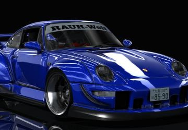 Porsche 911 (993) RWB Hellspec V2версия 2 для Assetto Corsa