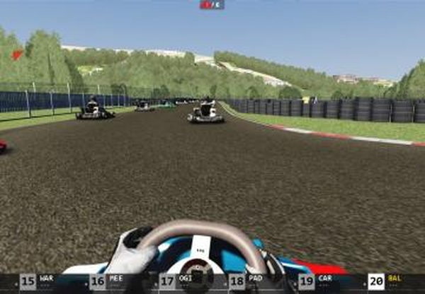 Карта «Kartodromo de Manizales»версия 1.0 для Assetto Corsa