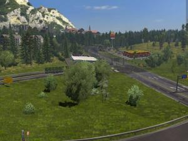 Stuttgart Improvements (ProMods Addon)версия 1.01 для Euro Truck Simulator 2 (v1.30.x)