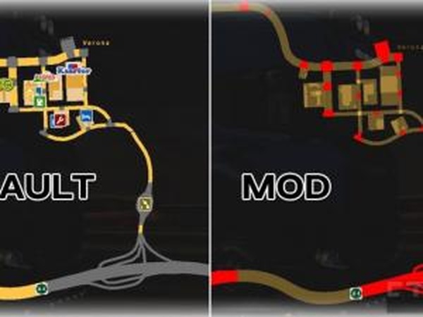 Помощь в разведывании карт на 100%версия 1.0 для Euro Truck Simulator 2 (v1.30.x)