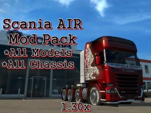 Scania AIR Mod Packверсия 1.0 для Euro Truck Simulator 2 (v1.30.x)