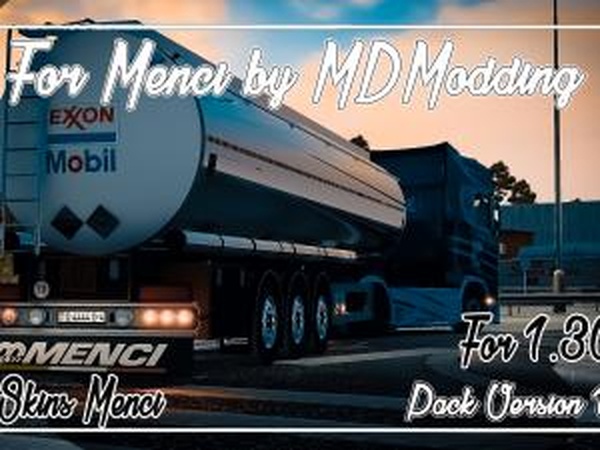 Kriistof Pack For Menciверсия 1.10 для Euro Truck Simulator 2 (v1.28.x, 1.30.x)