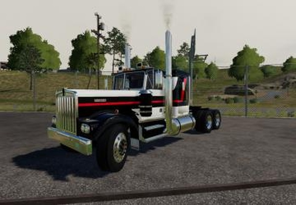 Kenworth W900Aверсия 1.8.0.0 для Farming Simulator 2019 (v1.4.x)