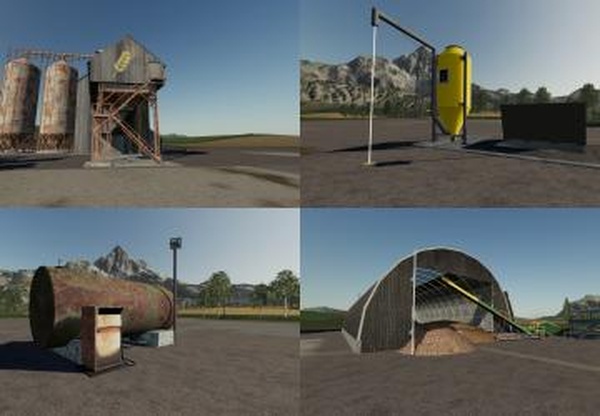 Пак хранилищверсия 1.9 для Farming Simulator 2019 (v1.3.x)