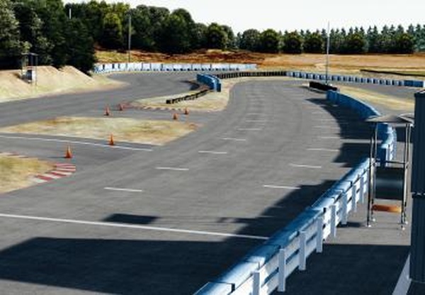 Карта «Mihama circuit»версия 1.0 для Assetto Corsa