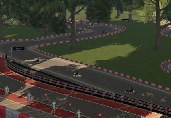 Карта «Hulligan Karting»версия 1.1 для Assetto Corsa