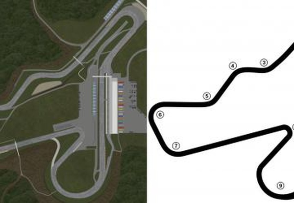 Карта «Silver Coin Circuit»версия 0.8.1 для Assetto Corsa
