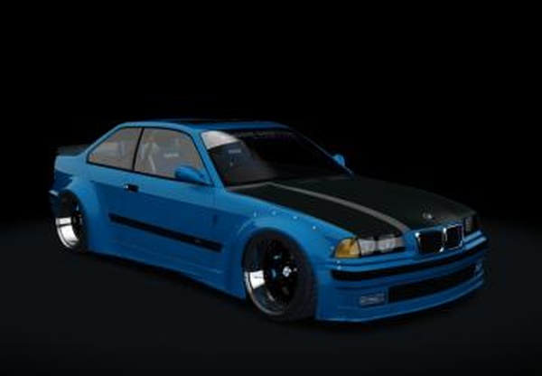 BMW E36 M3версия 1.1 для Assetto Corsa