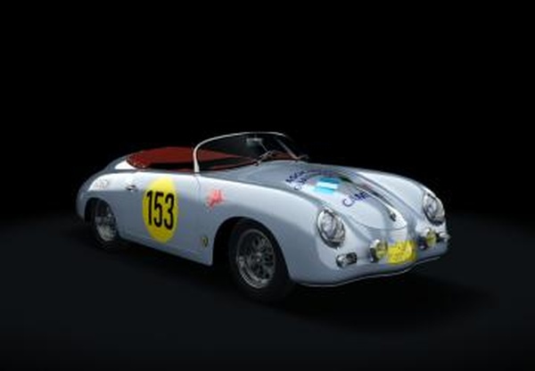 Porsche 356 A Speedster Race Carверсия 0.91 для Assetto Corsa