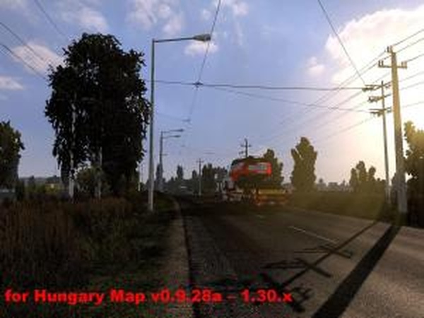 Hotfix for Hungary Map v0.9.28aверсия 1.0 для Euro Truck Simulator 2 (v1.30.x)