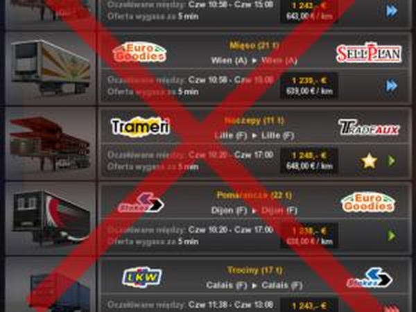 Deleted trailers by SCSверсия 1.2 для Euro Truck Simulator 2 (v1.30.x, - 1.41.x)