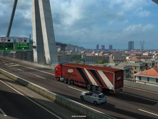 Карта «YKS Team Eu Turkey» для DLC Францииv1.4.6 для Euro Truck Simulator 2 (v1.30.x)