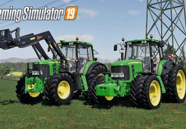 John Deere 6030 Premiumверсия 1.0.0.0 для Farming Simulator 2019 (v1.3.х)