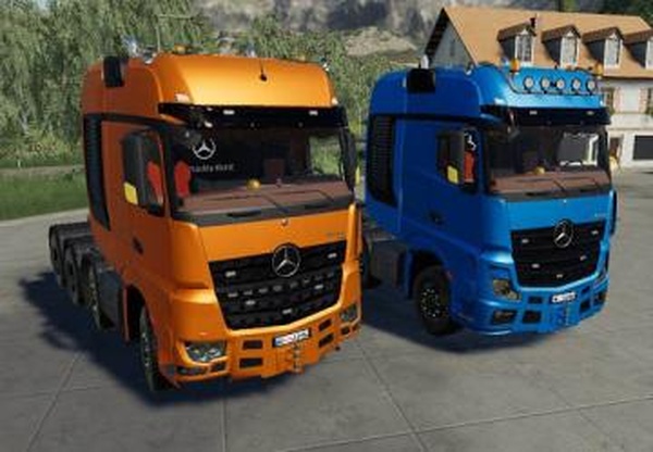 Mb Actros Arocs SLTверсия 1.0.0.0 для Farming Simulator 2019 (v1.3.х)