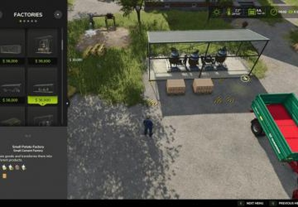 Small Potato Factoryверсия 4.2.0.0 для Farming Simulator 2025