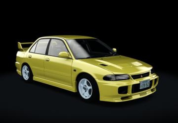 Mitsubishi Lancer Evolution III GSRверсия 1.3 для Assetto Corsa
