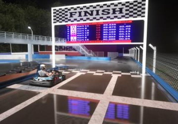 Карта «Karting Vimianzo - Montecalo»версия 1.0 для Assetto Corsa