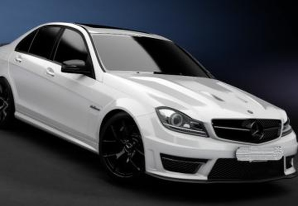 Mercedes-Benz C63 AMG Stage 2версия 1.1 для Assetto Corsa