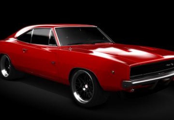 (ガレージ)Dodge-Charger R/T HEMI Restomodверсия 1.0 для Assetto Corsa