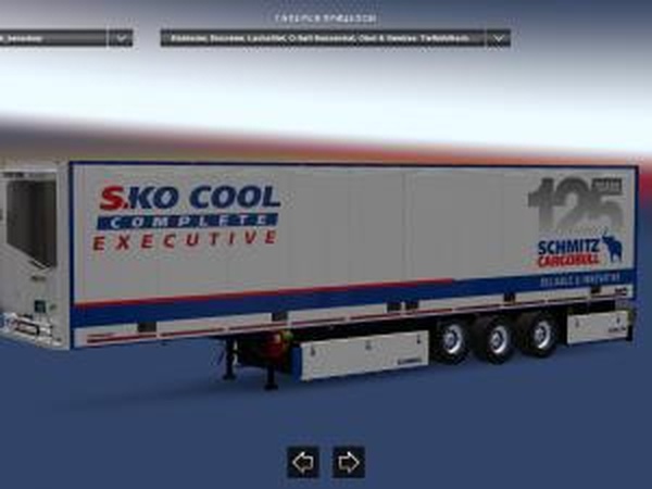Trailer Schmitz SKOверсия 1.0 для Euro Truck Simulator 2 (v1.28.x, 1.30.x)