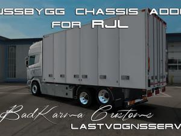 Bussbygg Chassis Addonверсия 1.2 для Euro Truck Simulator 2 (v1.28.x, 1.30.x)