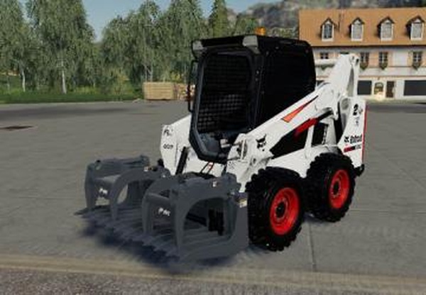 CSM Bobcat 590 Series Skid Steer Packверсия 1.2.0 для Farming Simulator 2019 (v1.3.х)