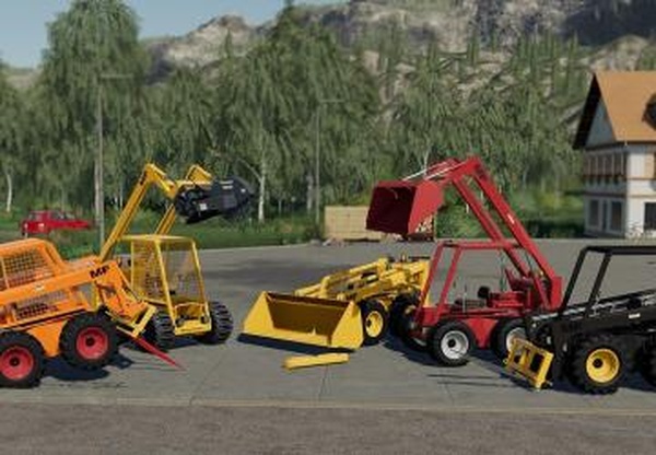 Skid Steer Loader 711 Packверсия 1.0.0.0 для Farming Simulator 2019 (v1.3.х)
