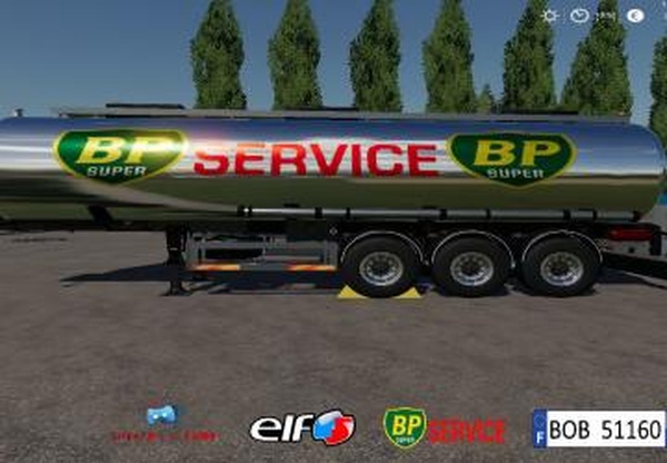 Trailer BP Elfверсия 1.0.0.3 для Farming Simulator 2019 (v1.3.х)
