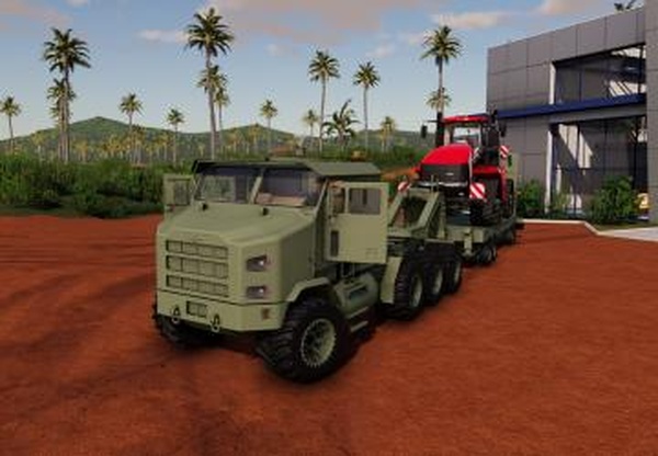 Oshkosh Defense HET M1070A1версия 1.0.0.0 для Farming Simulator 2019 (v1.5.x)