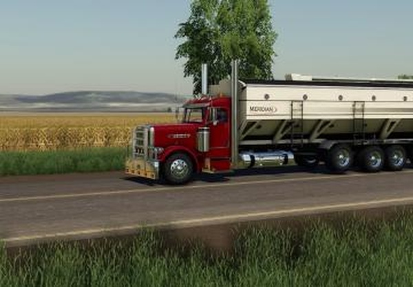 Peterbilt 388 Tender Truckверсия 2.0 для Farming Simulator 2019 (v1.3.х)