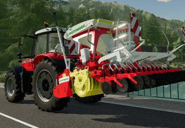 Pöttinger Aerosem 3002/Lion303версия 1.0.1.0 для Farming Simulator 2022