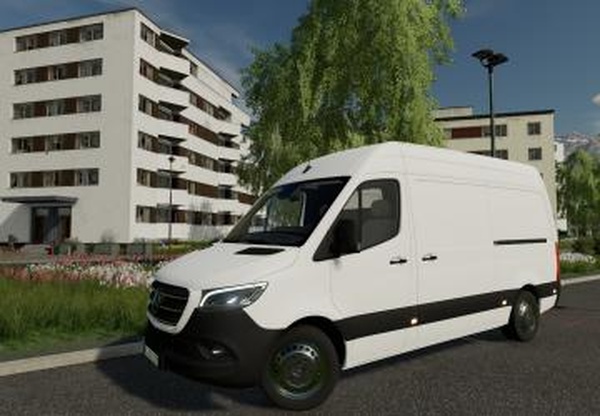 Mercedes-Benz Sprinter 2021версия 1.0.0.0 для Farming Simulator 2022 (v1.5x)