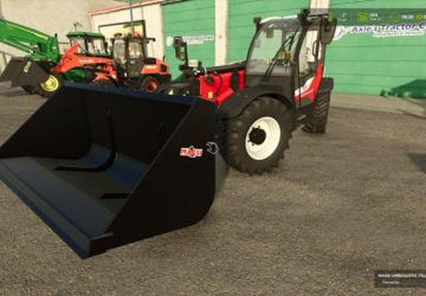 Unrealistic Telehandler Bucketверсия 4.2.0.1 для Farming Simulator 2025