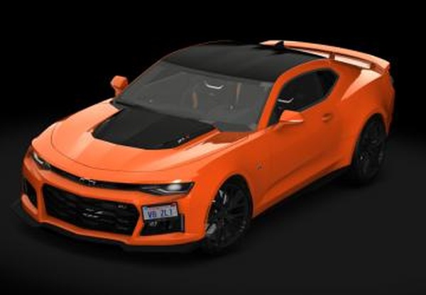 Chevrolet Camaro ZL1 2019 Manualверсия 1.21 для Assetto Corsa