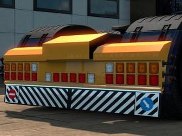 Rear bumper Scania Next Genверсия 1.0 для Euro Truck Simulator 2 (v1.28.x, - 1.33.x)