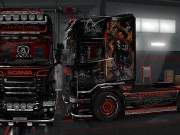 Skin Pack for Scania RS RJLверсия 3.0 для Euro Truck Simulator 2 (v1.28.x, 1.30.x)