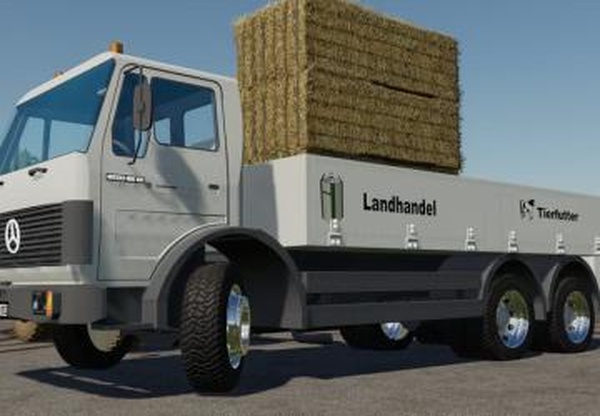 Mercedes Benz SK 1632 Flatbadверсия 1.0.0.0 для Farming Simulator 2019 (v1.3.х)