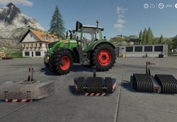 [FBM TEAM] FRONT WEIGHTS PACKверсия 1.0 для Farming Simulator 2019 (v1.3.0.1)