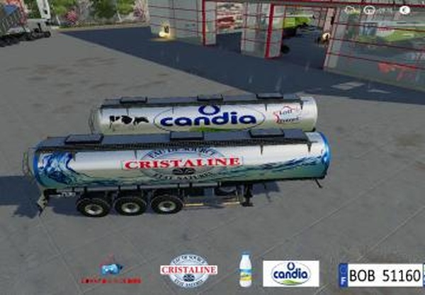 Trailer Cristaline Candiaверсия 1.0.0.0 для Farming Simulator 2019 (v1.3.х)