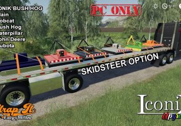 Iconik Bush Hogверсия 1.0.0.0 для Farming Simulator 2019 (v1.3.х)