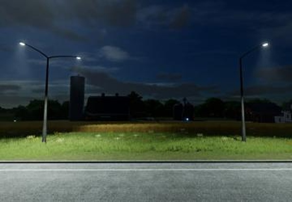 Street Lamps Prefab (Prefab*)версия 1.0.0.0 для Farming Simulator 2022