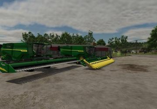 John Deere Harvesting Packверсия 1.1.0.0 для Farming Simulator 2025