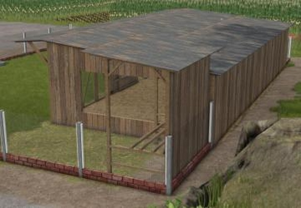 Large chicken coopверсия 1.0.0.0 для Farming Simulator 2025