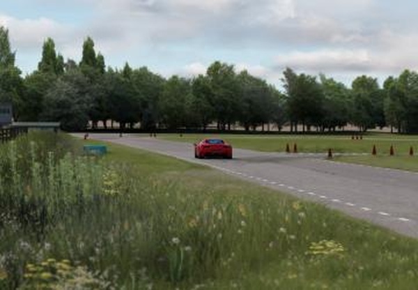 Карта «Curborough Sprint Course»версия 1.0 для Assetto Corsa